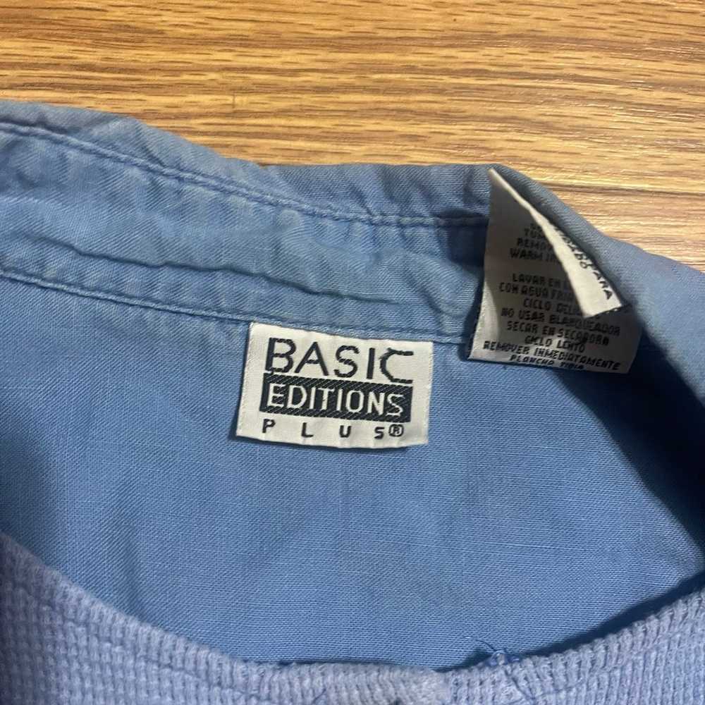 Basic Editions Vintage Shirt 18W - image 2