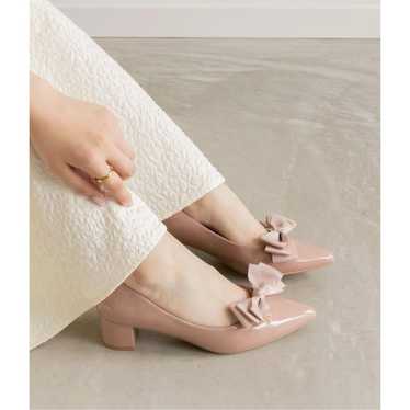 RANDA Ribbon Pumps Pink