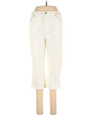 Gloria Vanderbilt Women Ivory Jeans 10