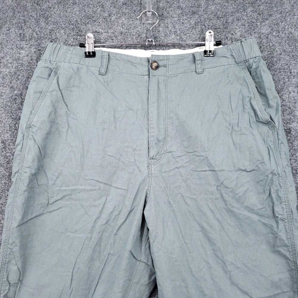 Uniqlo Uniqlo Mens Linen Pants XL Extra Large Gre… - image 3