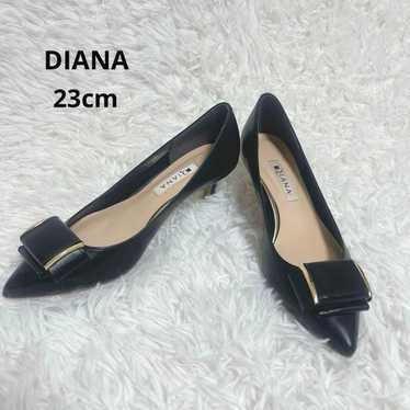 DIANA Pointed Toe Pumps Black 23cm