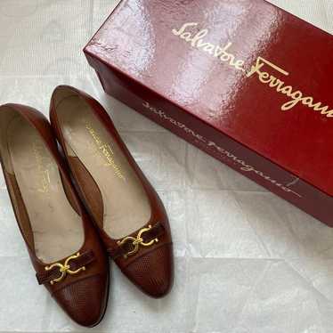 Salvatore Ferragamo Brown Loafers