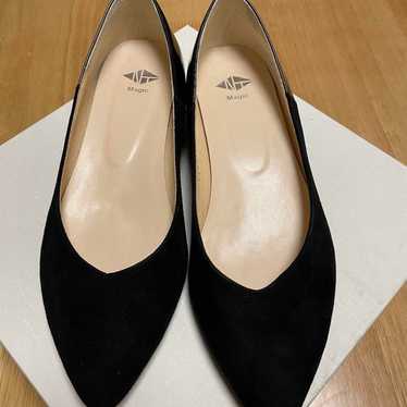 atria Atelier Black Suede Pumps 23cm - image 1