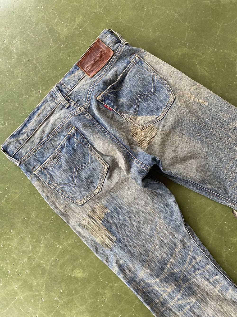 Distressed Denim × Edwin × Japanese Brand Vintage… - image 5