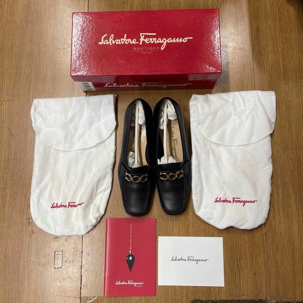 Salvatore Ferragamo pumps, black, size 6.5 (24cm) - image 11