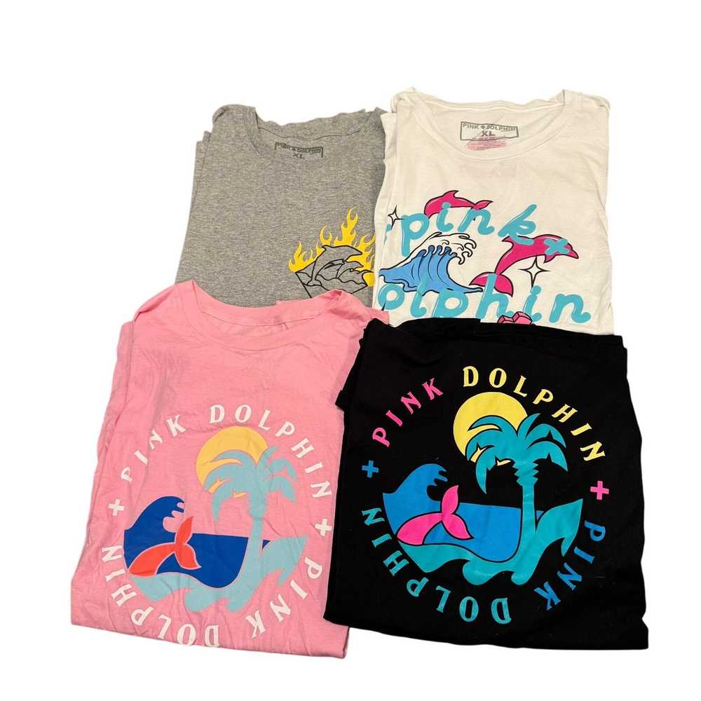 Pink Dolphin Pink Dolphin T Shirt Lot (4) - image 1