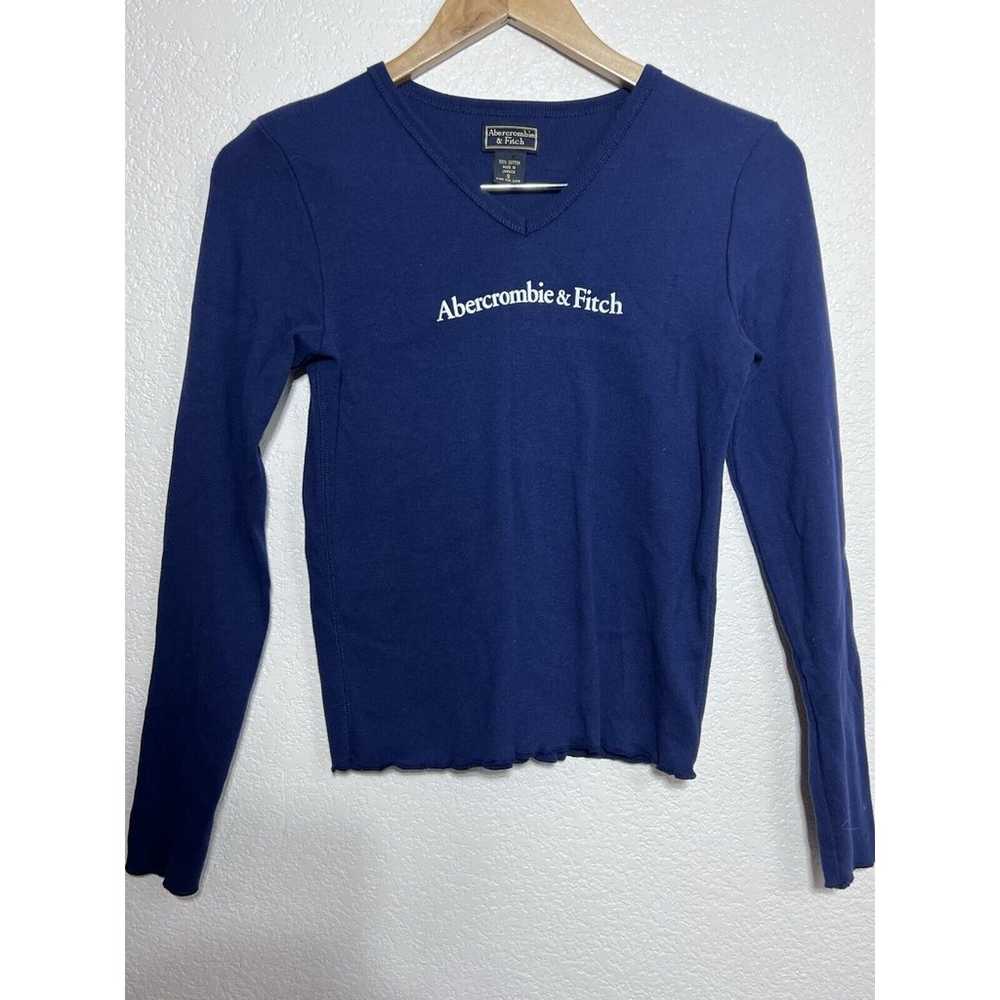 Vintage Y2K Abercrombie Fitch Shirt Women Small B… - image 3