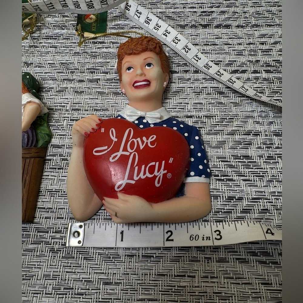 Pair of Vintage Kurt Sadler I Love Lucy Ornaments - image 4