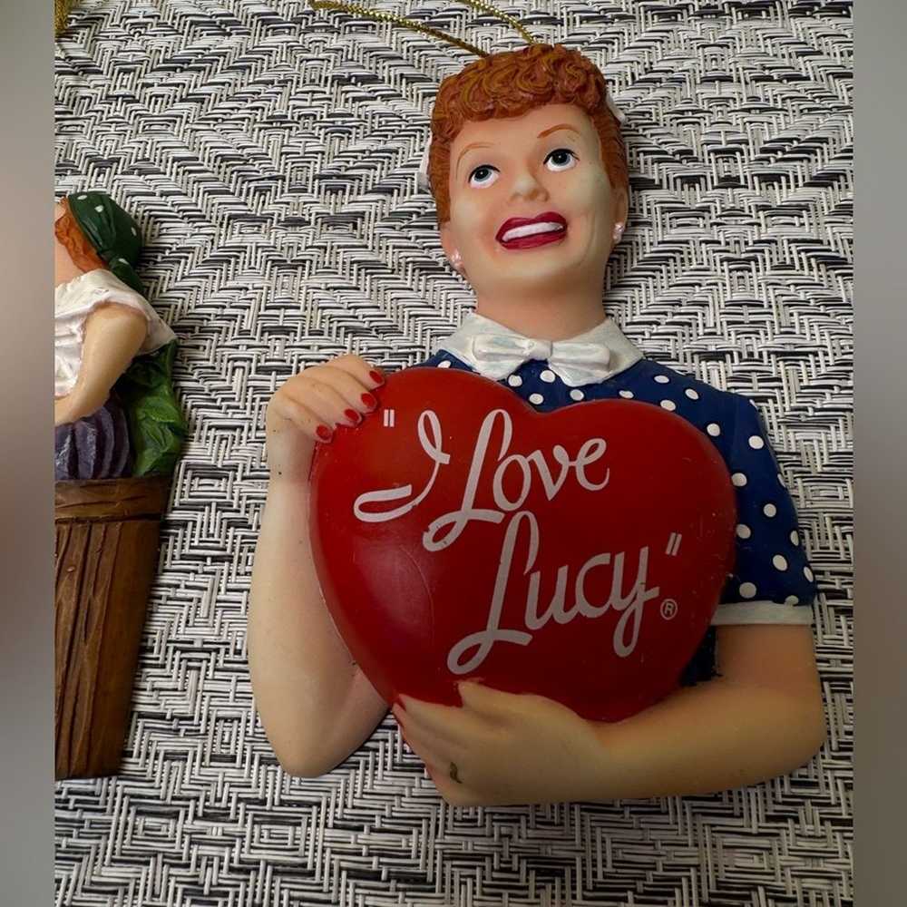 Pair of Vintage Kurt Sadler I Love Lucy Ornaments - image 8