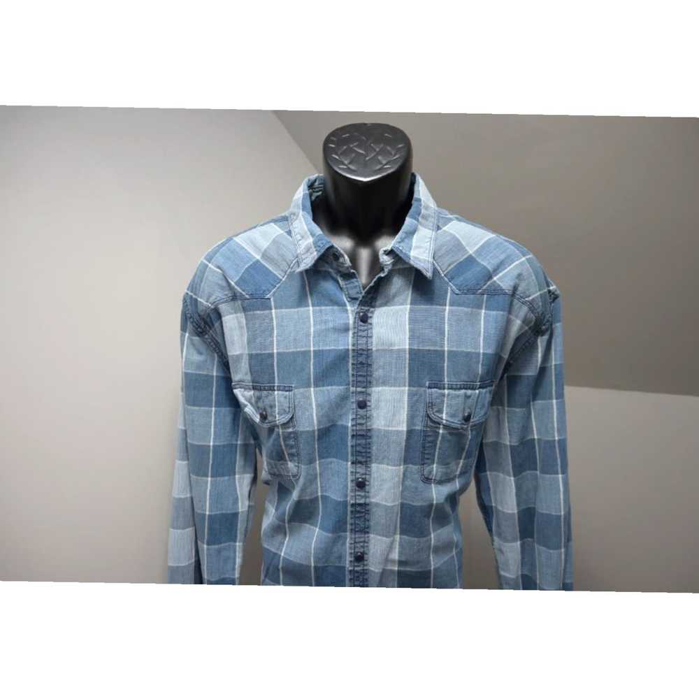 Lucky Brand Authentic Western Camp Shirt with Pea… - image 2