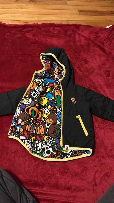 Bape Bape Kids Reversible Animal Hooded Jacket