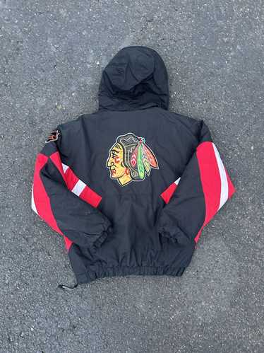 Chicago Blackhawks × Starter Vintage Chicago Black