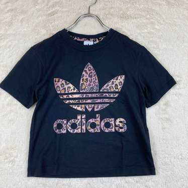 adidas Mini T-shirt Short Sleeve Logo Leopard S 8… - image 1