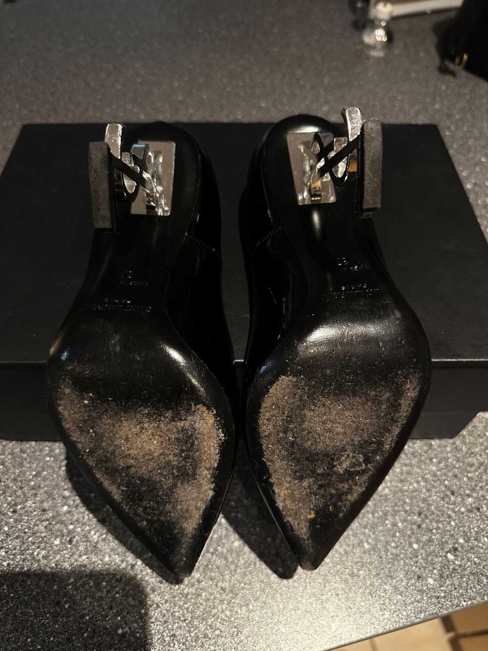 Product Details Saint Laurent Black Patent Leathe… - image 5