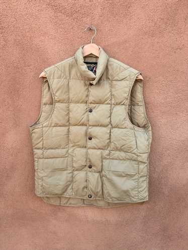 1970's Tan Tempco Down Insulated Puffer Vest