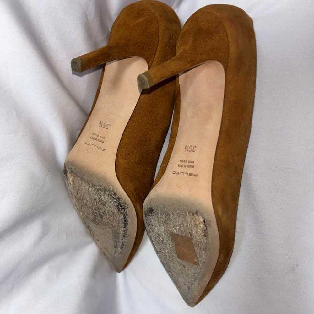 PELLICO suede pumps size 36 1/2 USED in excellent… - image 3