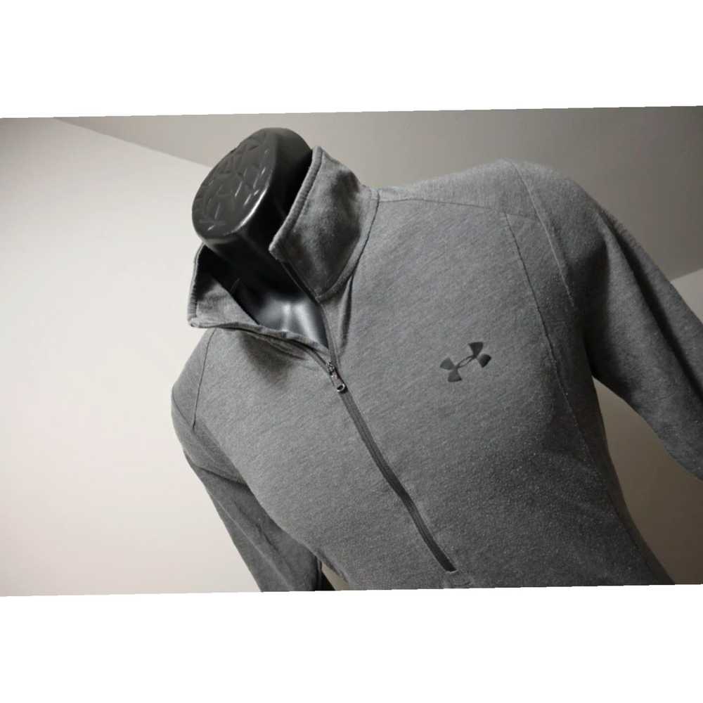 Nike HeatGear Loose Fit Gray Athletic Jacket for … - image 1