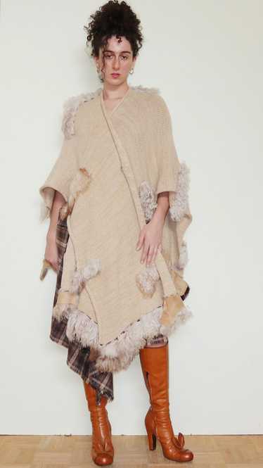 Liz Collins fw 2001 Poncho