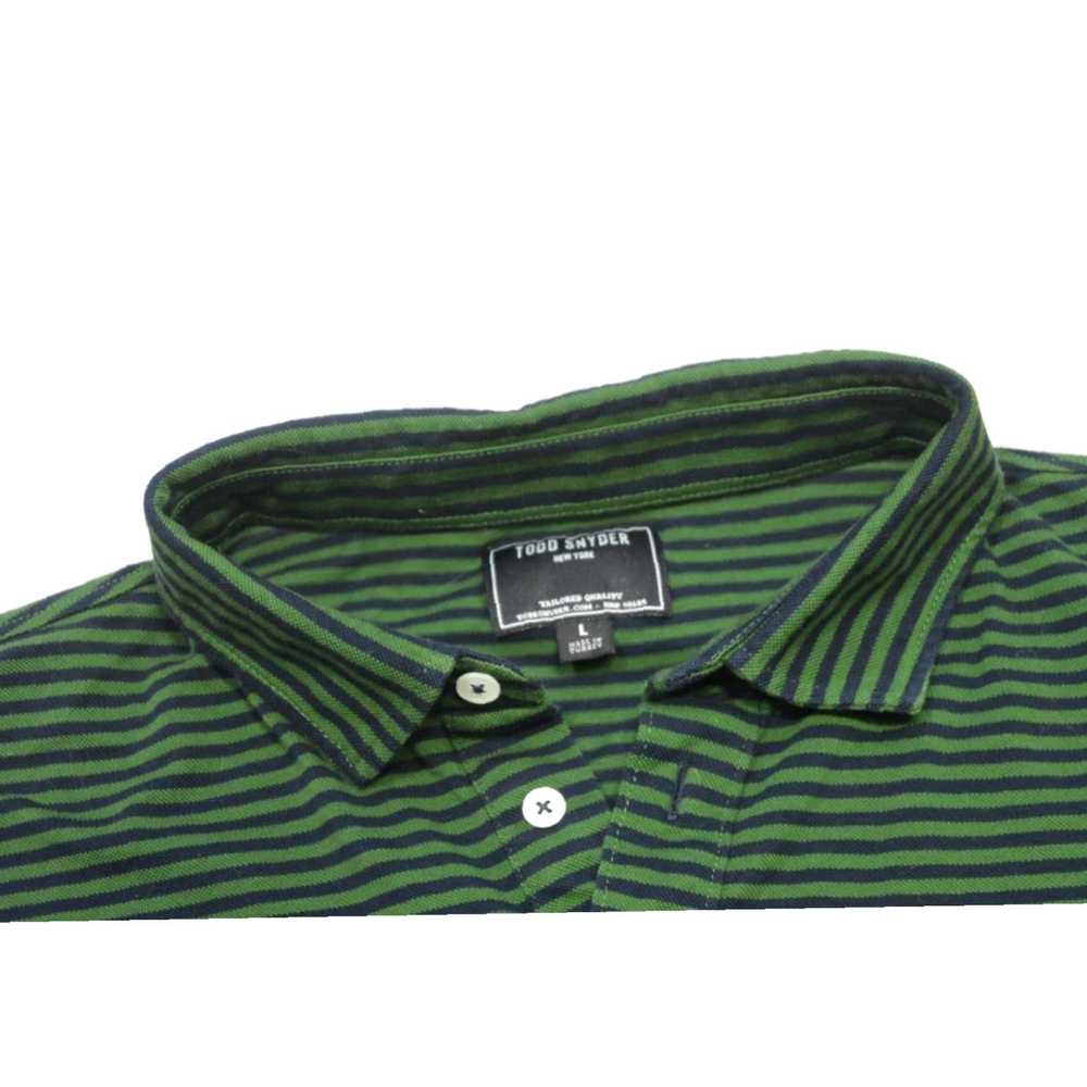 Todd Snyder Classic Striped Polo Shirt for Men in… - image 6