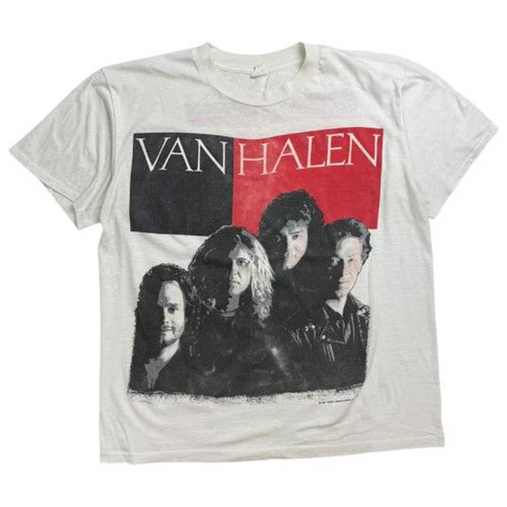 Vintage 1988 Van Halen Tee White - image 1