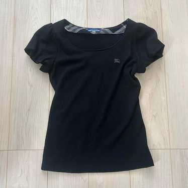 BURBERRY Puff Sleeve Top Short Sleeve