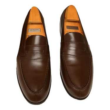 JM Weston Leather flats