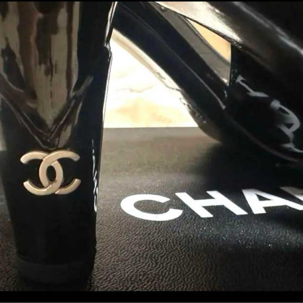 CHANEL Strap Pumps - image 7