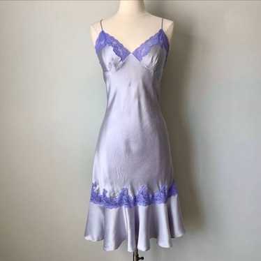 y2k victoria’s secret silk slip dress