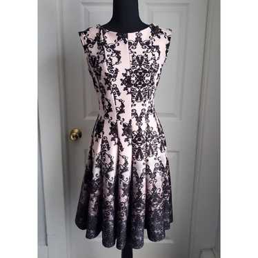 Black & Pink Sleeveless Dress - image 1