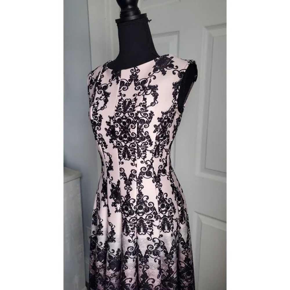 Black & Pink Sleeveless Dress - image 2