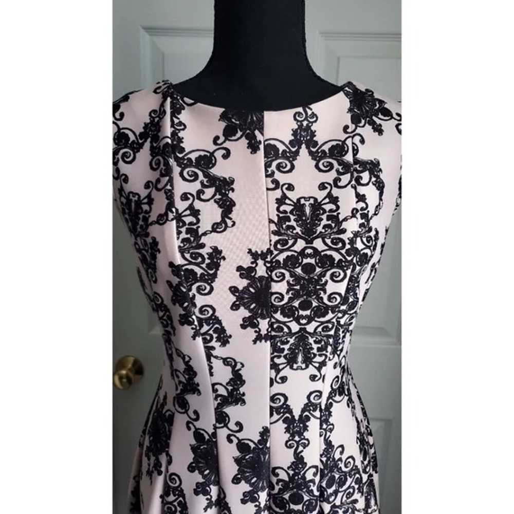 Black & Pink Sleeveless Dress - image 3