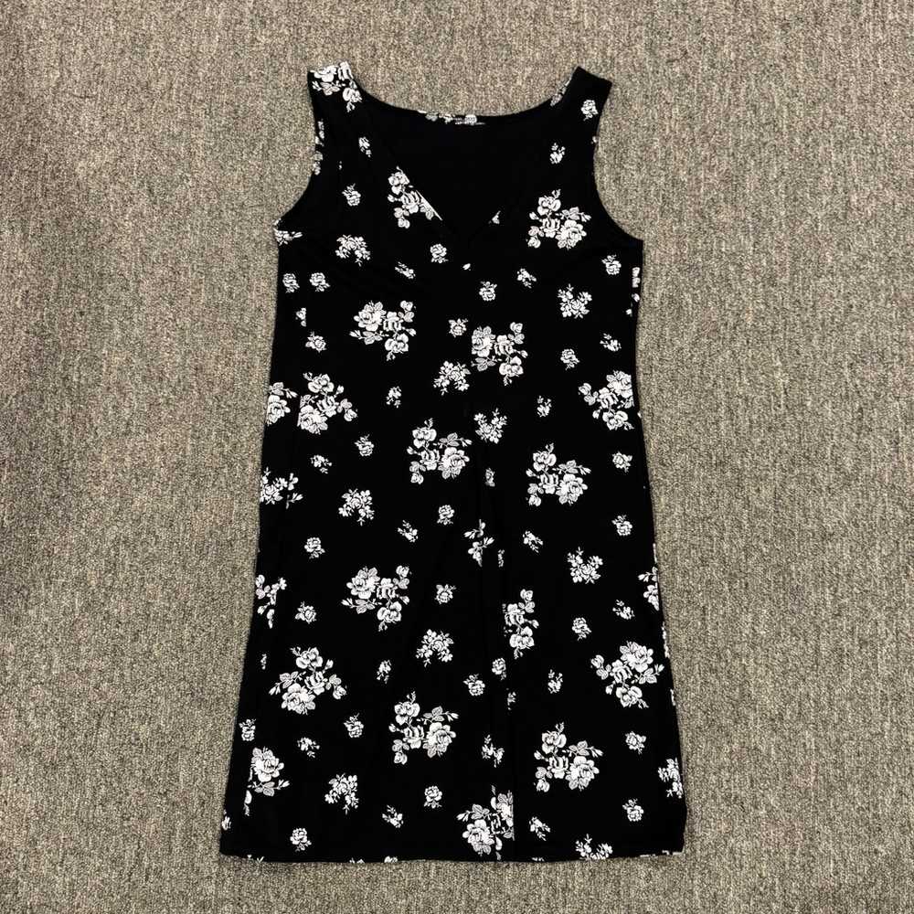 90s floral mini dress - image 3