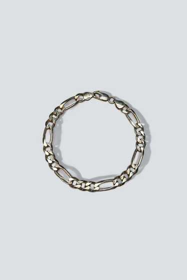 Vintage Figaro Chain Bracelet - Sterling Silver