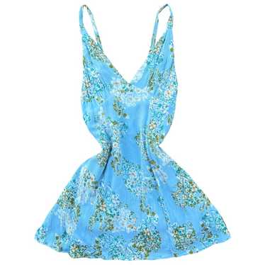 Floral Babydoll Mini Dress - image 1