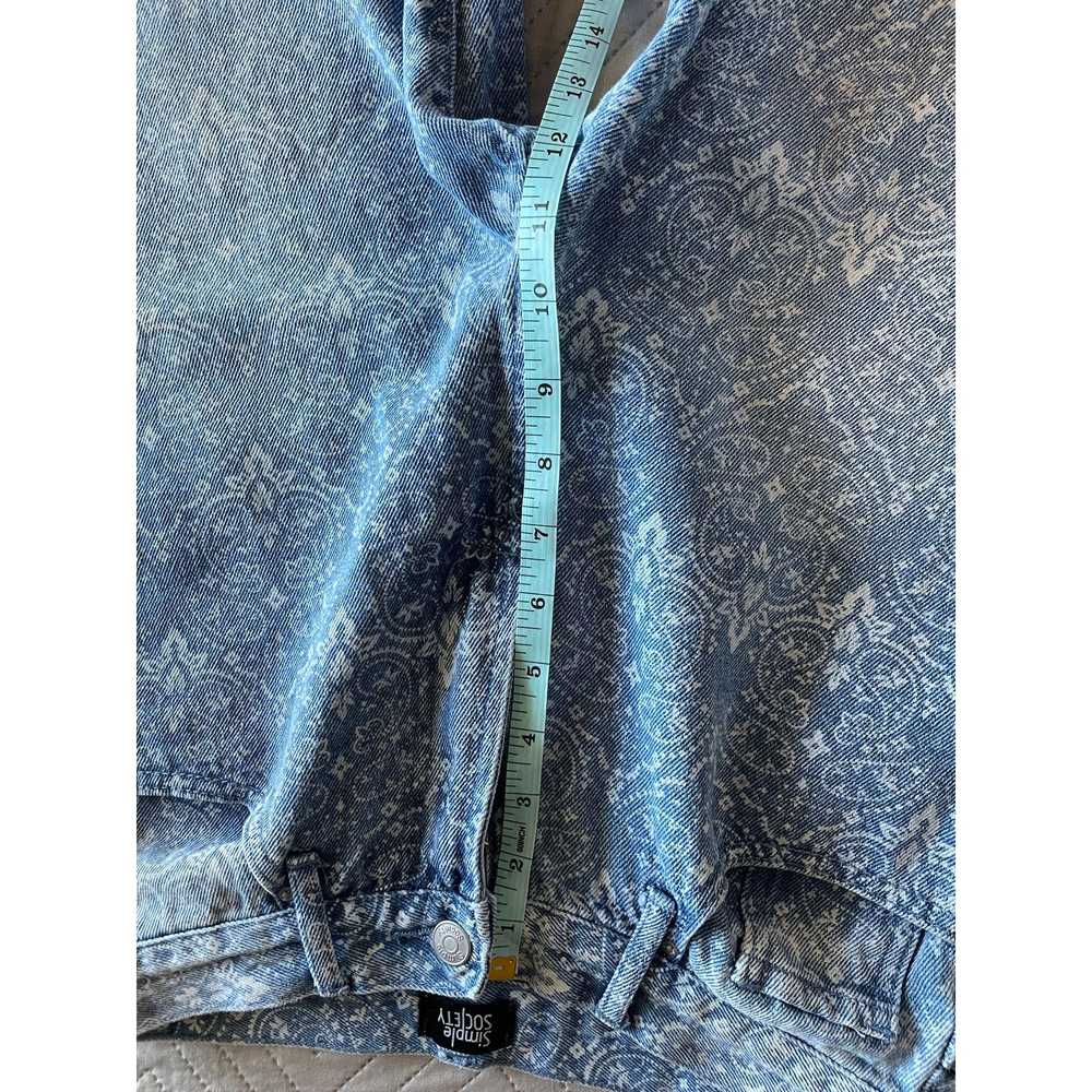 Other Simple Society Women's Paisley Jeans Size 5 - image 7