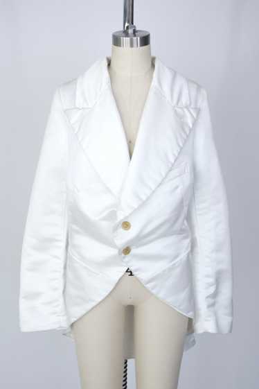 Comme Des Garçons Satin Tailcoat Blazer