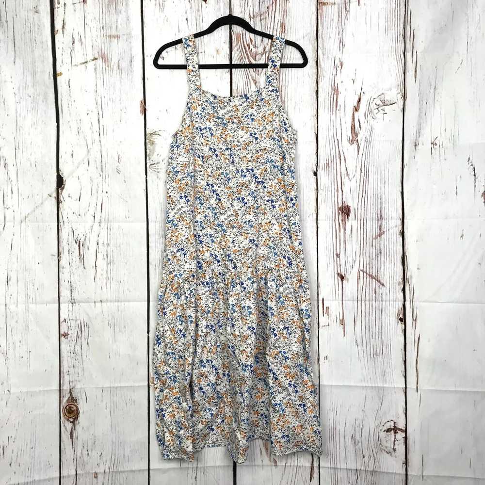 Weekday Hockney floral print sleeveless cottageco… - image 1