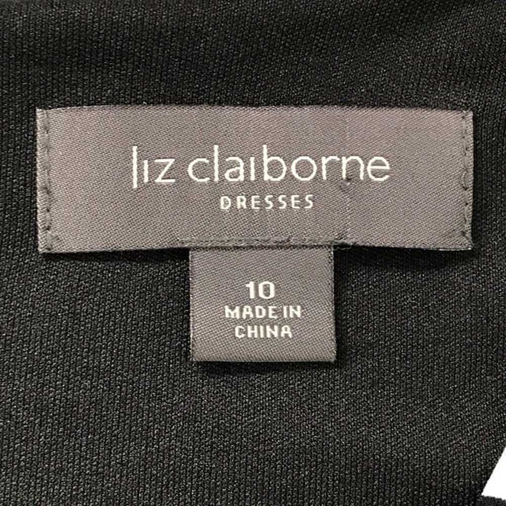 Liz Claiborne Bubble Hem Dress Women's 10 V-Neck … - image 6