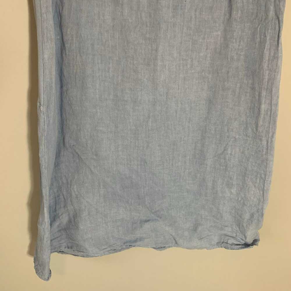 Lina Tomei made in Italy 100% linen sleeveless kn… - image 3