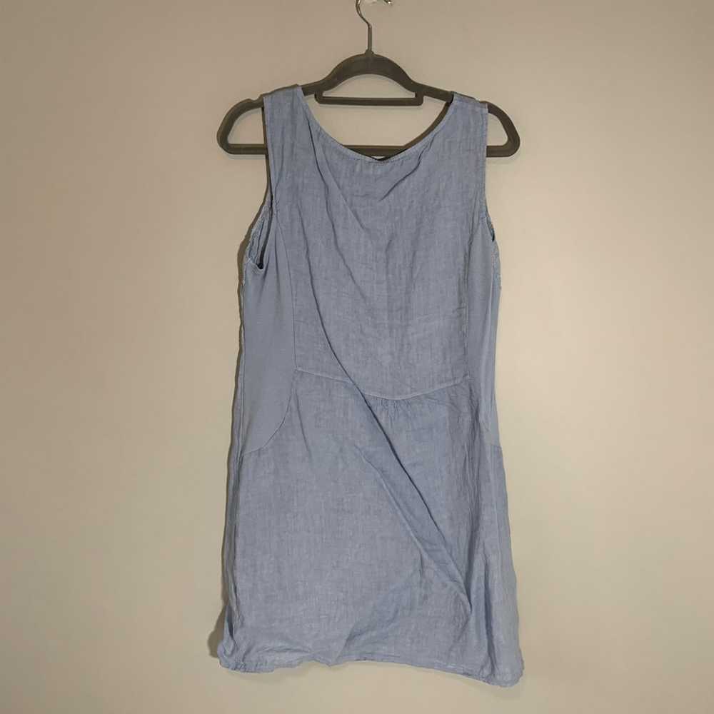 Lina Tomei made in Italy 100% linen sleeveless kn… - image 4