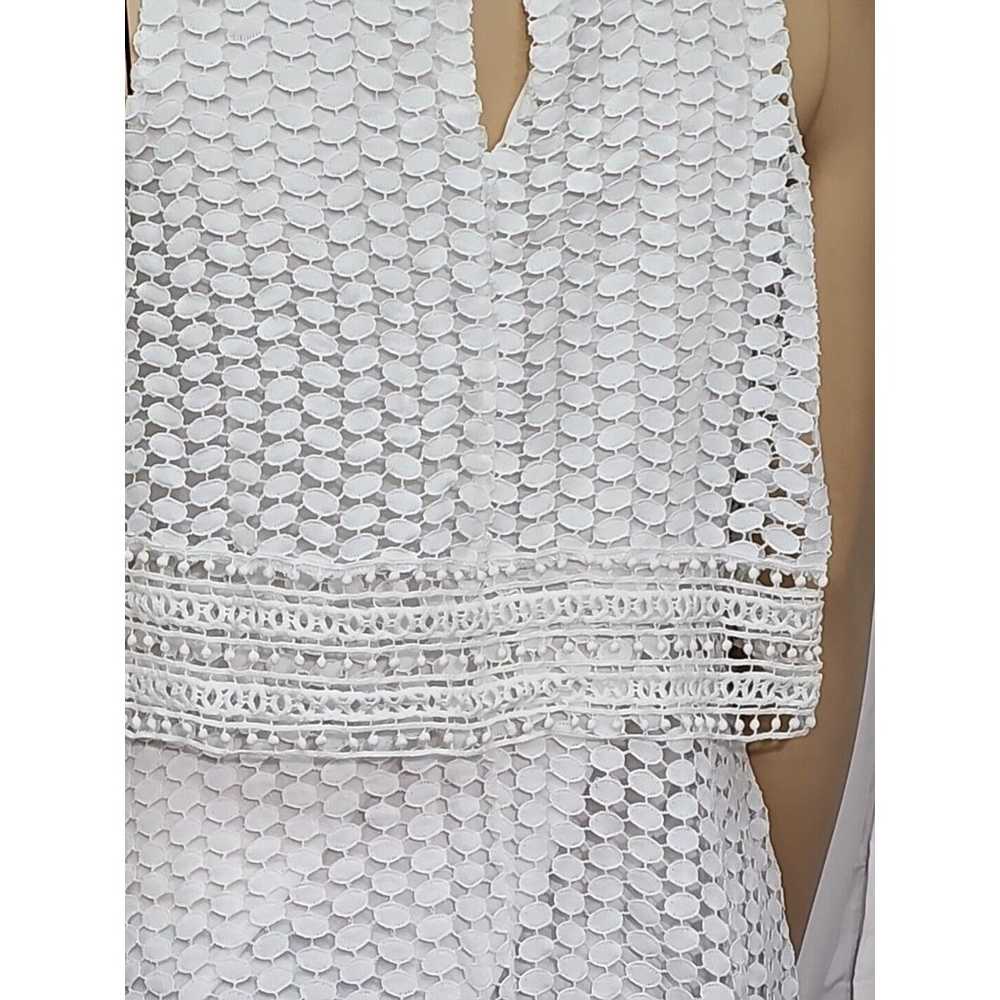 Kate & Mallory White layered eyelet Lace Dress - … - image 5