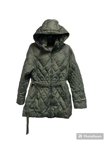 Eddie Bauer Eddie Bauer Down Quilted olive Parka c