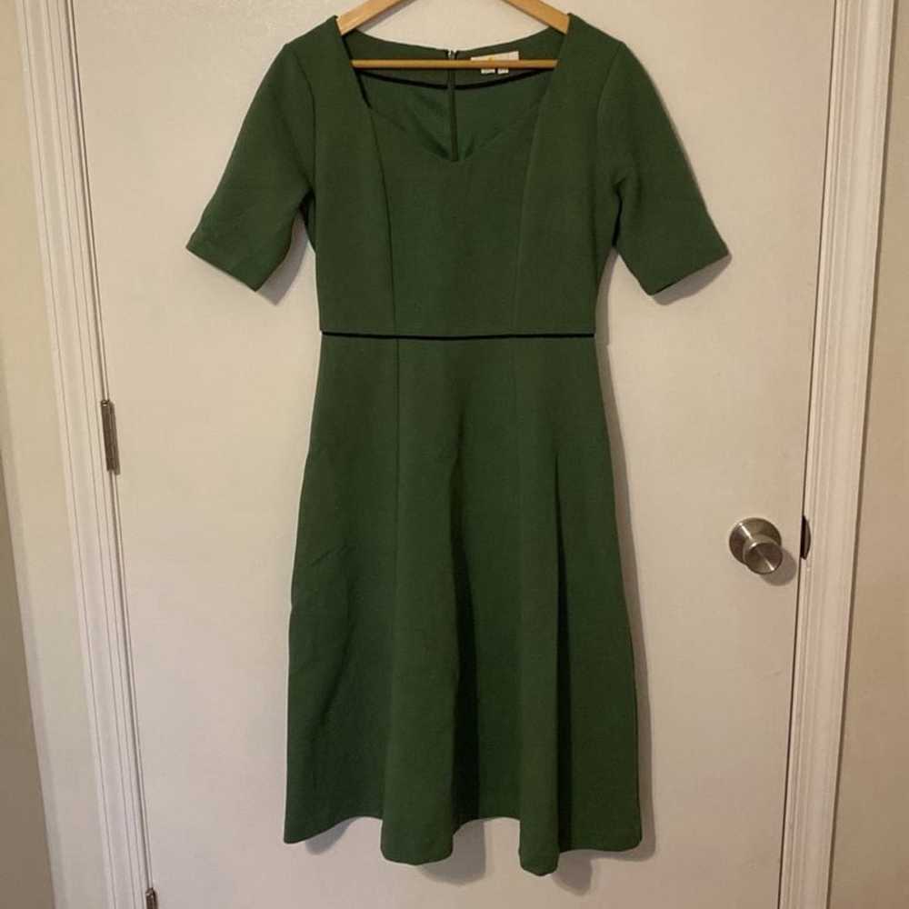 Chic green Boden dress size 10P - image 1