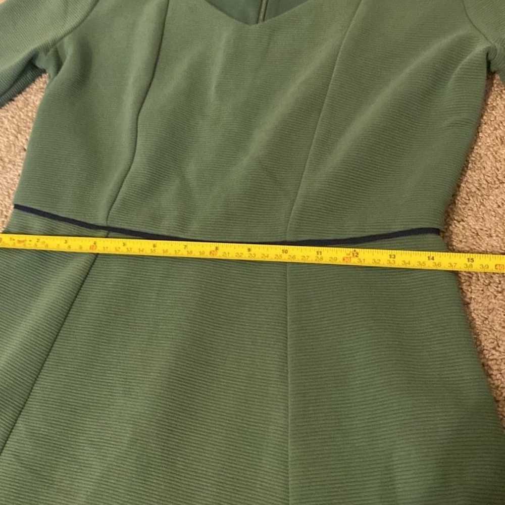 Chic green Boden dress size 10P - image 5