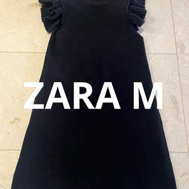 ZARA Black Knit Dress M