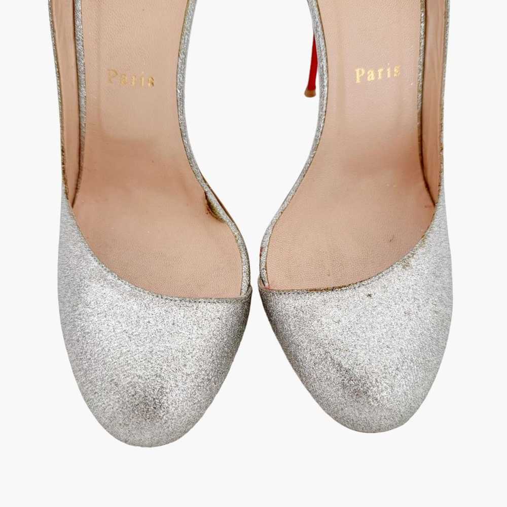 Christian Louboutin Glitter heels - image 3