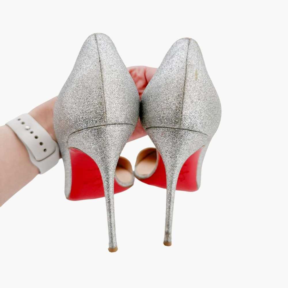 Christian Louboutin Glitter heels - image 6