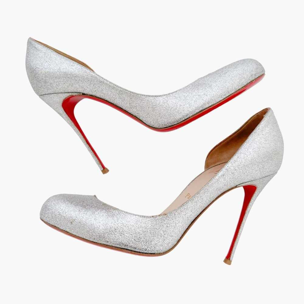 Christian Louboutin Glitter heels - image 7