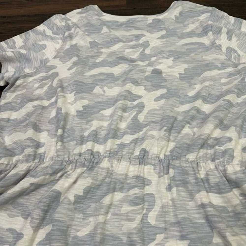 Old Navy Camouflage Fit Flare Short Sleeve Comfy … - image 6