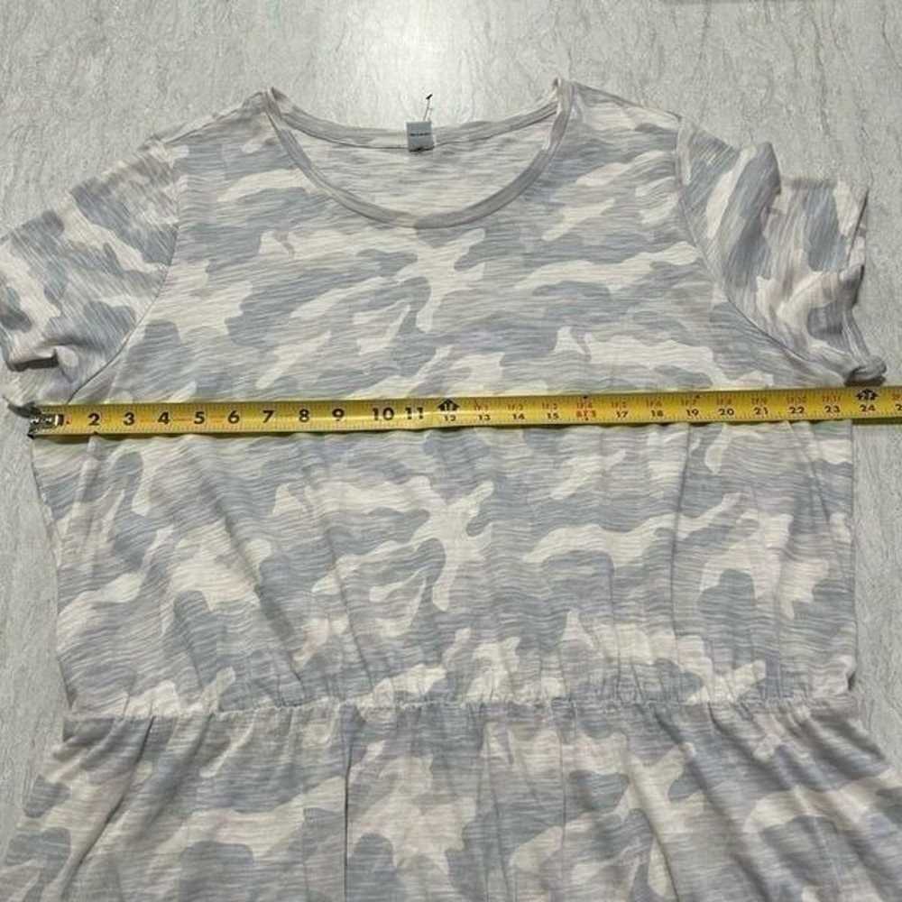 Old Navy Camouflage Fit Flare Short Sleeve Comfy … - image 8